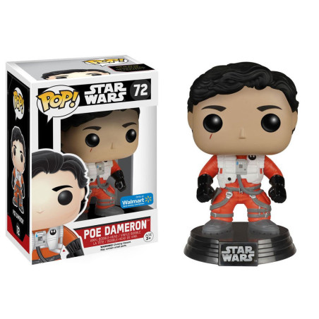 Funko Pop! Star Wars   72: Poe Dameron without Helmet Limited Vaulted