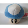 Super Mario Bros -Mushroom Keychain Blue Plush