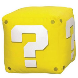 Super Mario Bros Coin Box Plush with SFX