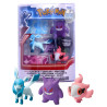 Pokémon XY Series 3: 3 pack Glaceon - Gengar - Spritzee 2 inch Figures