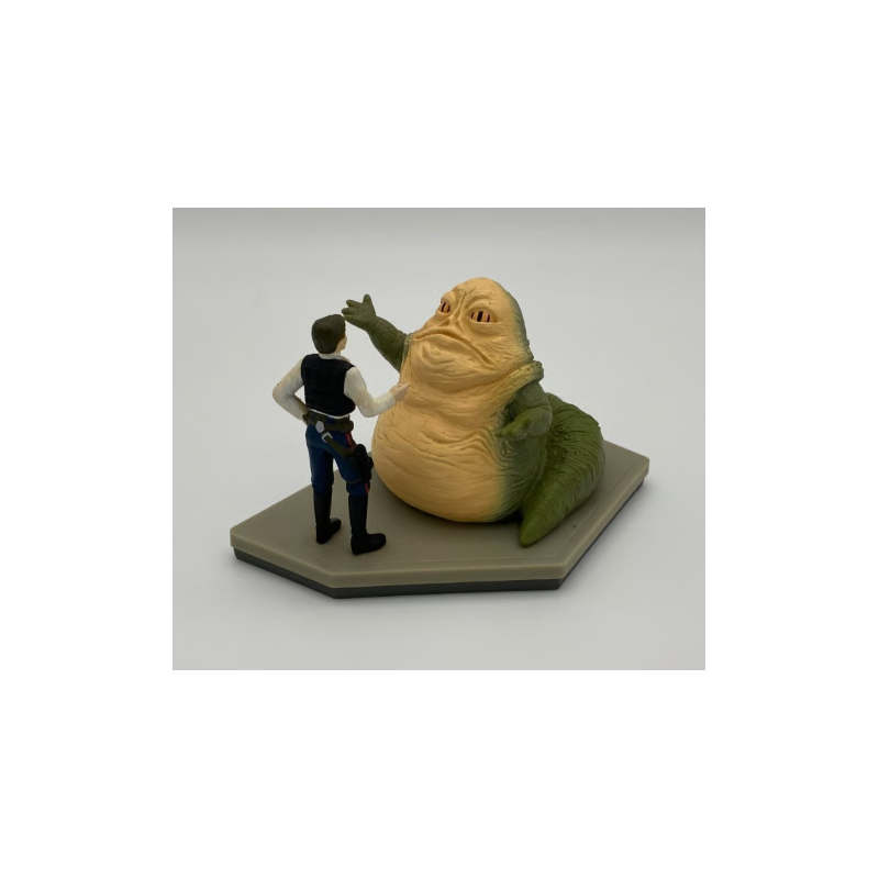 Star Wars: Han Solo and Jabba the Hutt 4 inch Figurine