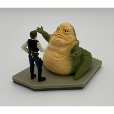 Star Wars: Han Solo and Jabba the Hutt 4 inch Figurine