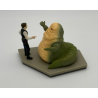 Star Wars: Han Solo and Jabba the Hutt 4 inch Figurine