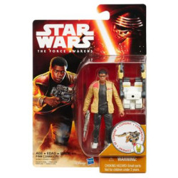 Star Wars the Force Awakens 3.75 Figure Desert Mission Finn (Jakku)