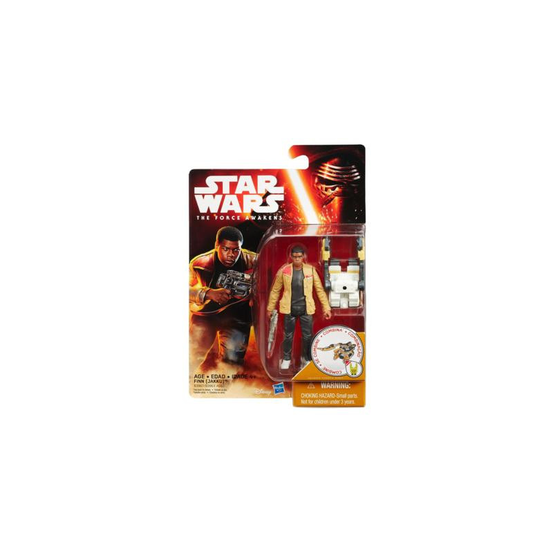Star Wars the Force Awakens 3.75 Figure Desert Mission Finn (Jakku)