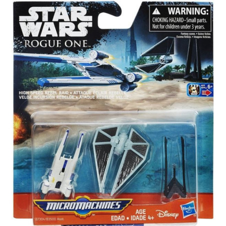 Star Wars: Rogue One Micro Machines High Speed Rebel Raid 3-Pack