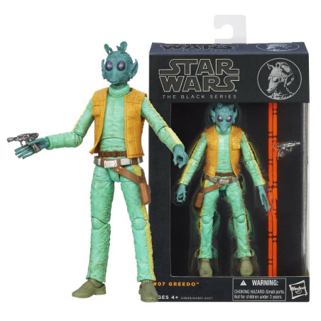 Star Wars The Black Series Wave 2 -  7 Greedo (Orange Line)