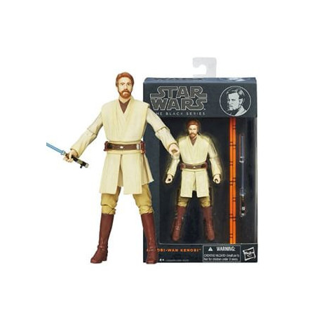 Star Wars The Black Series Wave 3 - 10 Obi Wan Kenobi (Orange Line)