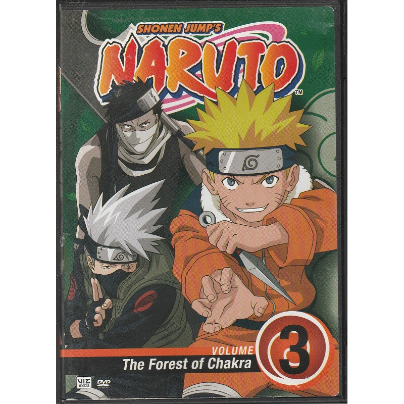 Naruto Vol. 3 - The Forest of Chakra DVD