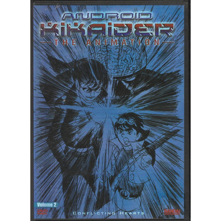 Android Kikaider: The Animation Vol. 2 - Conflicting Hearts DVD