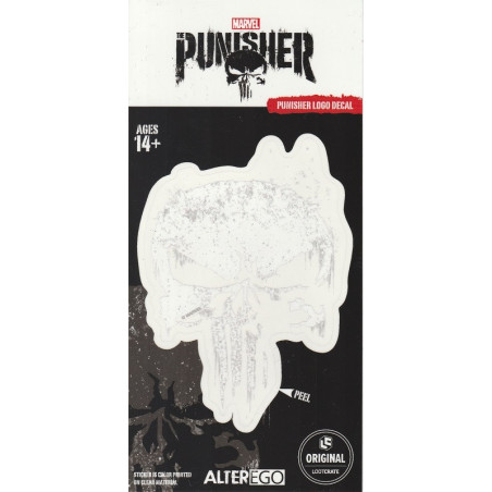 Marvel: The Punisher Skull Logo Decal
