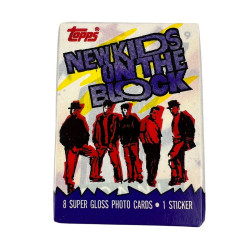 1989 Topps New Kids On The Block Photo Cards Pack