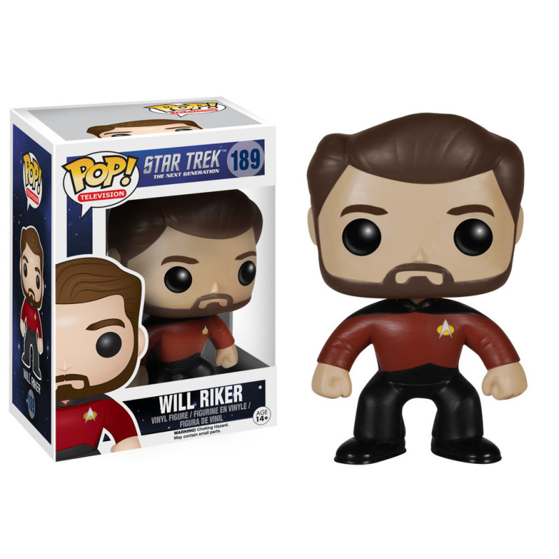 Funko Pop! Television  189: Star Trek The Next Generation - Will Riker