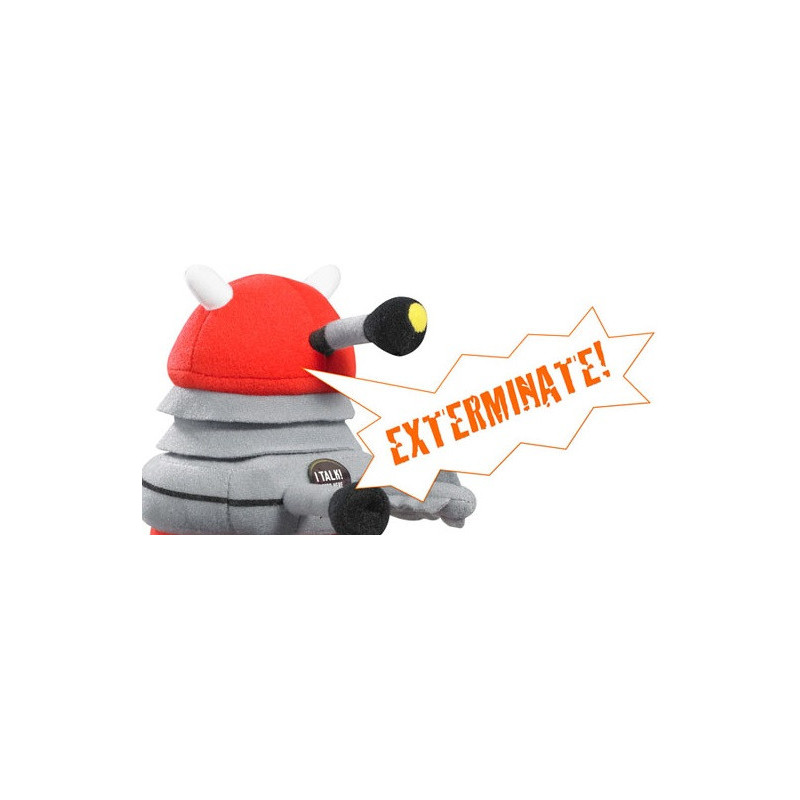 BBC - Doctor Who - Red Dalek Talking Plush Clip-On