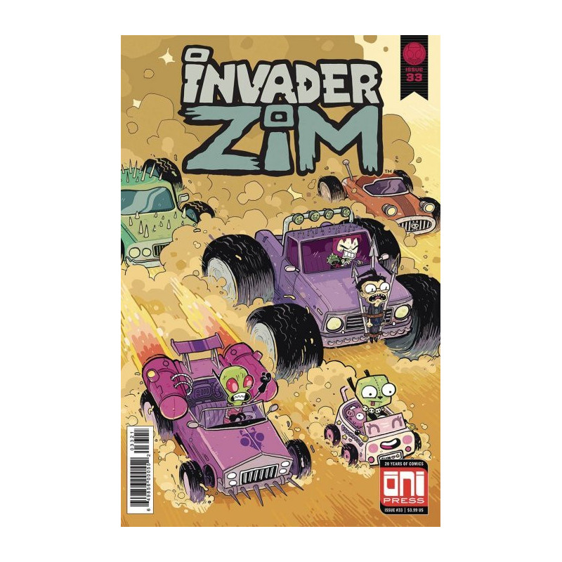 Invader Zim  Issue 33b Variant