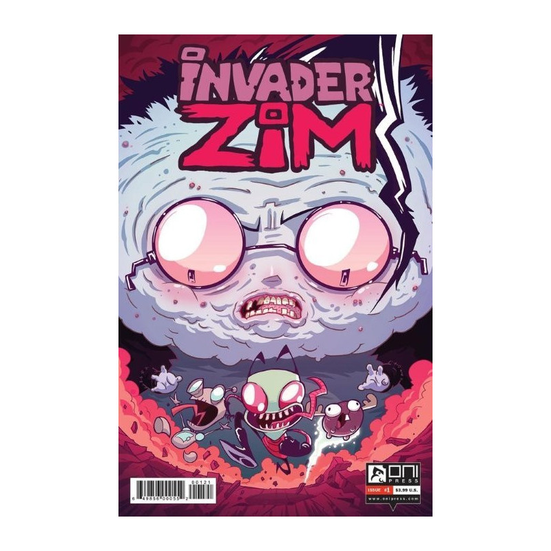 Invader Zim  Issue  1b Variant