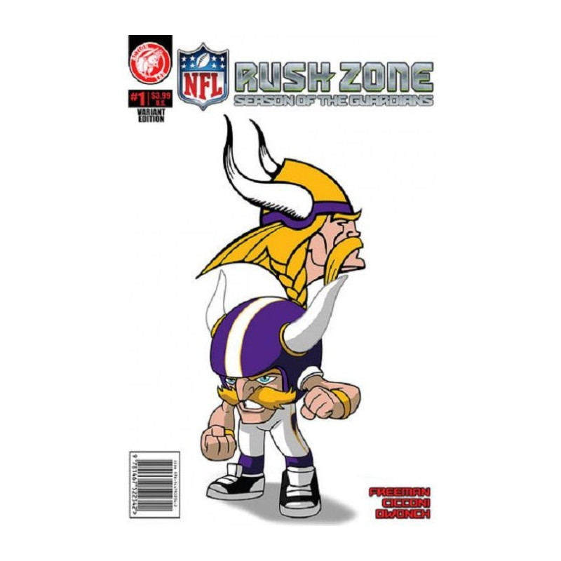 NFL Rush Zone: Season of the Guardians Issue 1minnesota Variant