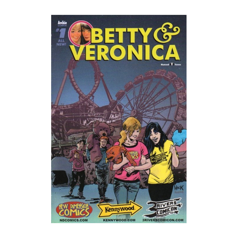 Betty & Veronica Vol. 2 Issue 1three rivers Variant