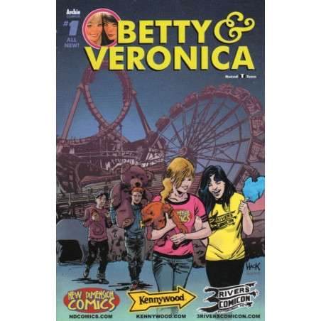 Betty & Veronica Vol. 2 Issue 1three rivers Variant