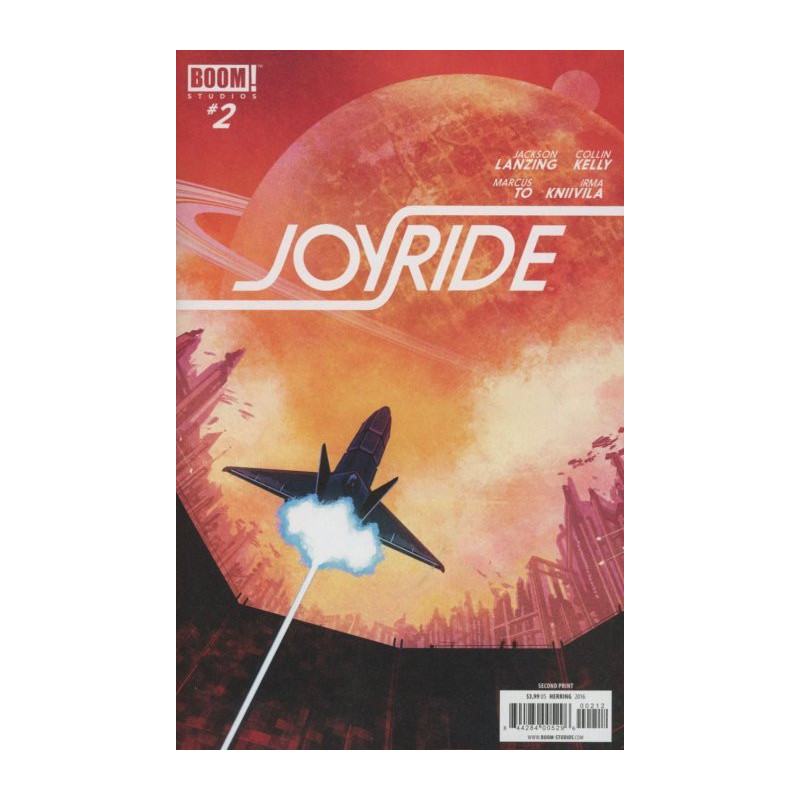 Joyride  Issue 2 - 2nd print Variant