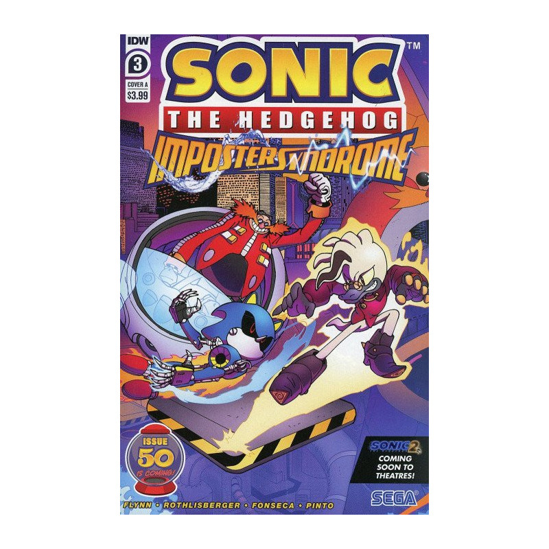 Sonic the Hedgehog: Imposter Syndrome Mini Issue 3