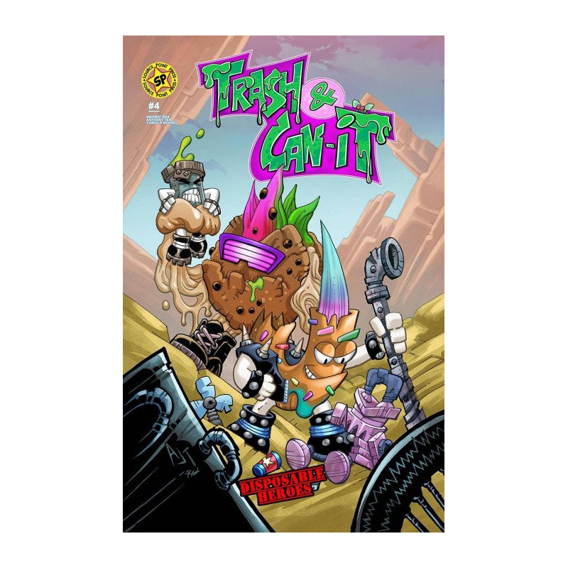 Trash & Can-It: Disposable Heroes  Issue 4