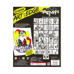 Crayola Art with Edge Batman Collection Coloring Book