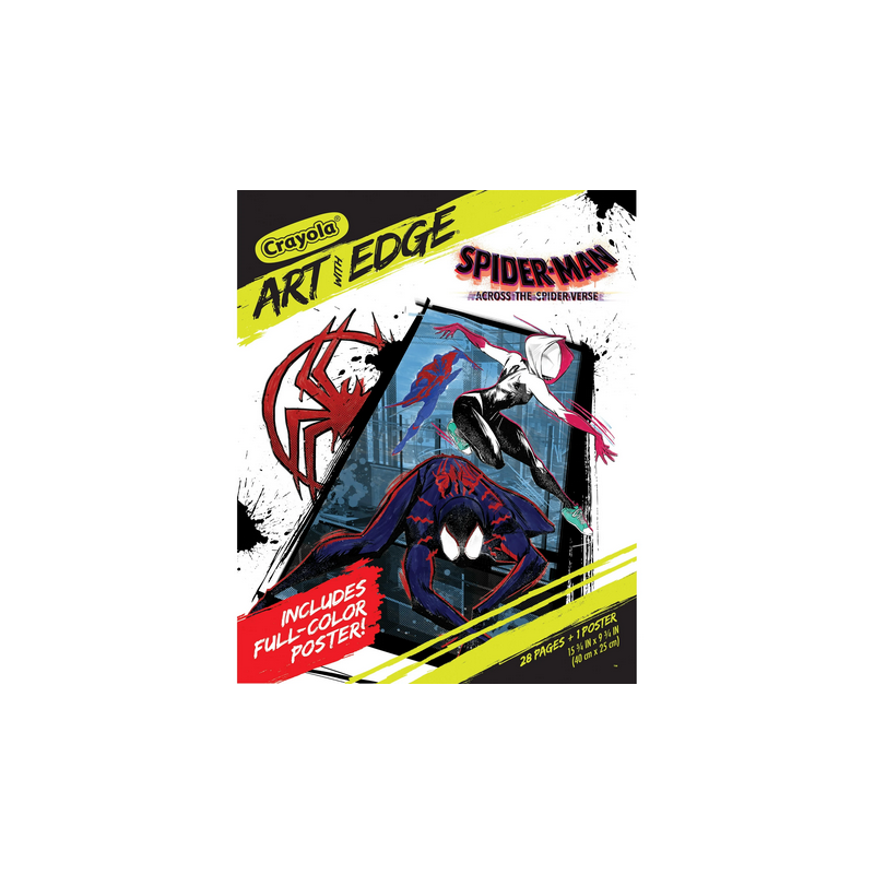 Crayola Art With Edge Spider-Man Across the Spiderverse Coloring Pages