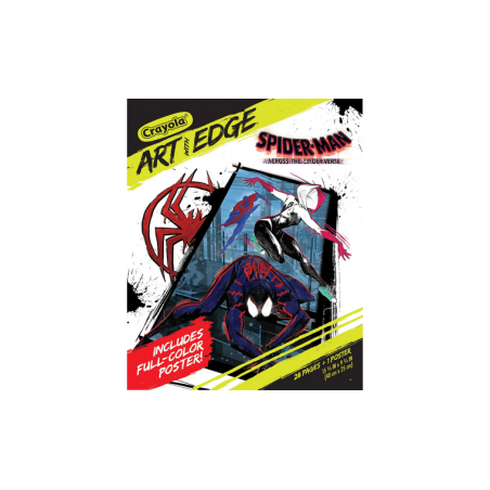 Crayola Art With Edge Spider-Man Across the Spiderverse Coloring Pages