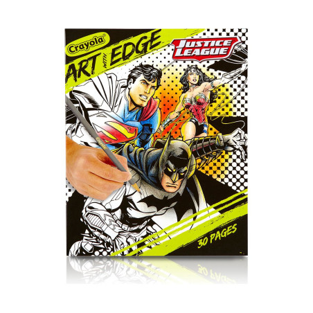 Crayola Art with Edge Justice League Coloring Book