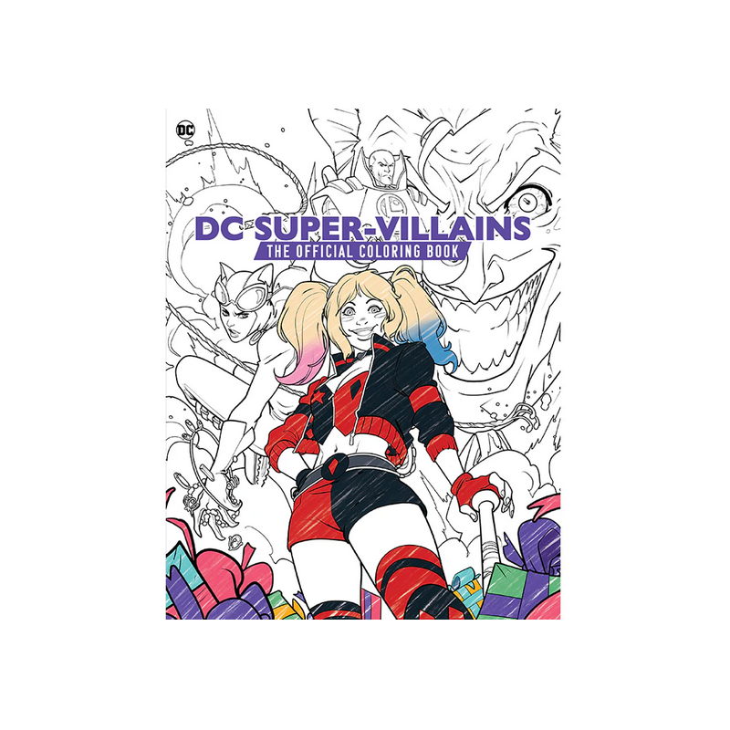 DC Super-Villains: the Official Coloring Book