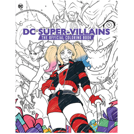 DC Super-Villains: the Official Coloring Book