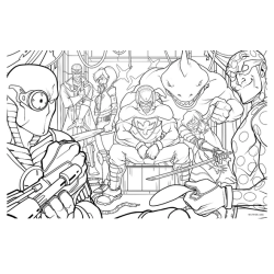 DC Super-Villains: the Official Coloring Book