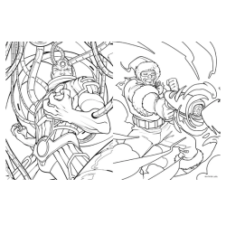 DC Super-Villains: the Official Coloring Book