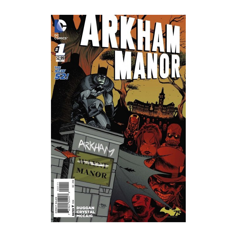 Arkham Manor  Issue 1