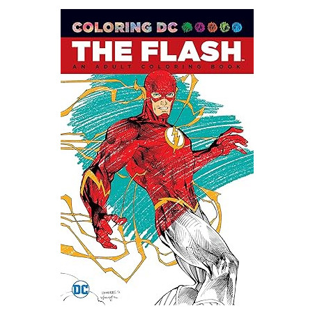 Coloring DC - The Flash: An Adult Coloring Book