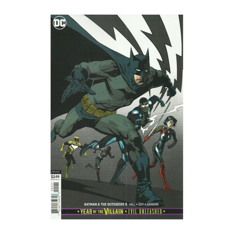 Batman and the Outsiders Vol. 3 Issue  5b Variant