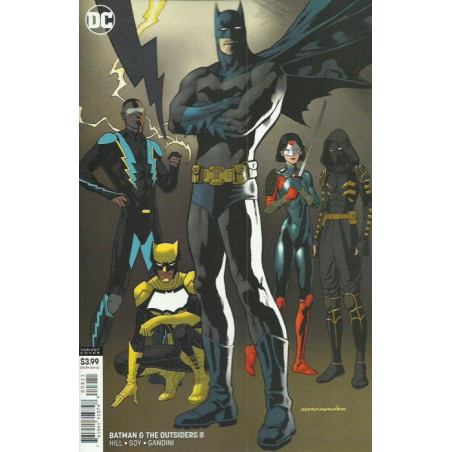 Batman and the Outsiders Vol. 3 Issue  8b Variant