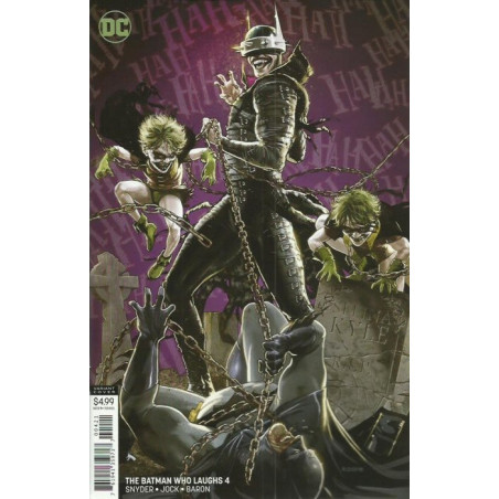 The Batman Who Laughs Issue 4b Variant