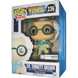 Funko Pop! Movies  236: Back to the Future - Dr. Emmett Brown Limited Edition