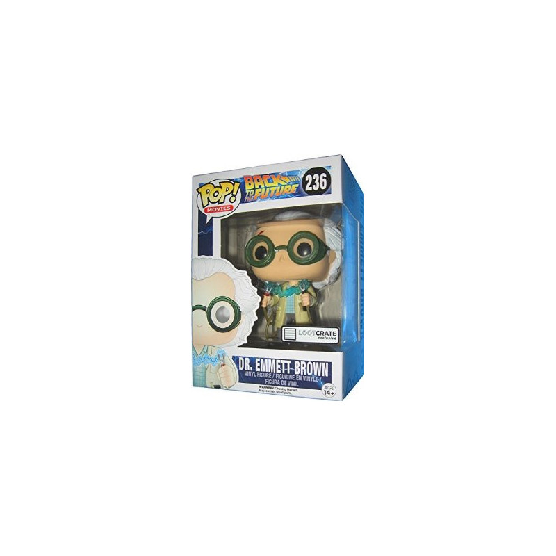Funko Pop! Movies  236: Back to the Future - Dr. Emmett Brown Limited Edition
