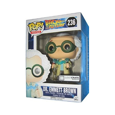 Funko Pop! Movies  236: Back to the Future - Dr. Emmett Brown Limited Edition