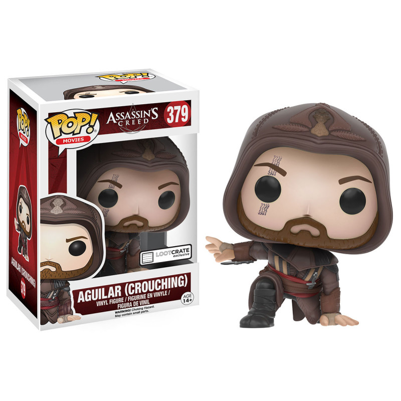 Funko Pop! Movies 379: Assassin's Creed - Aguilar (crouching)