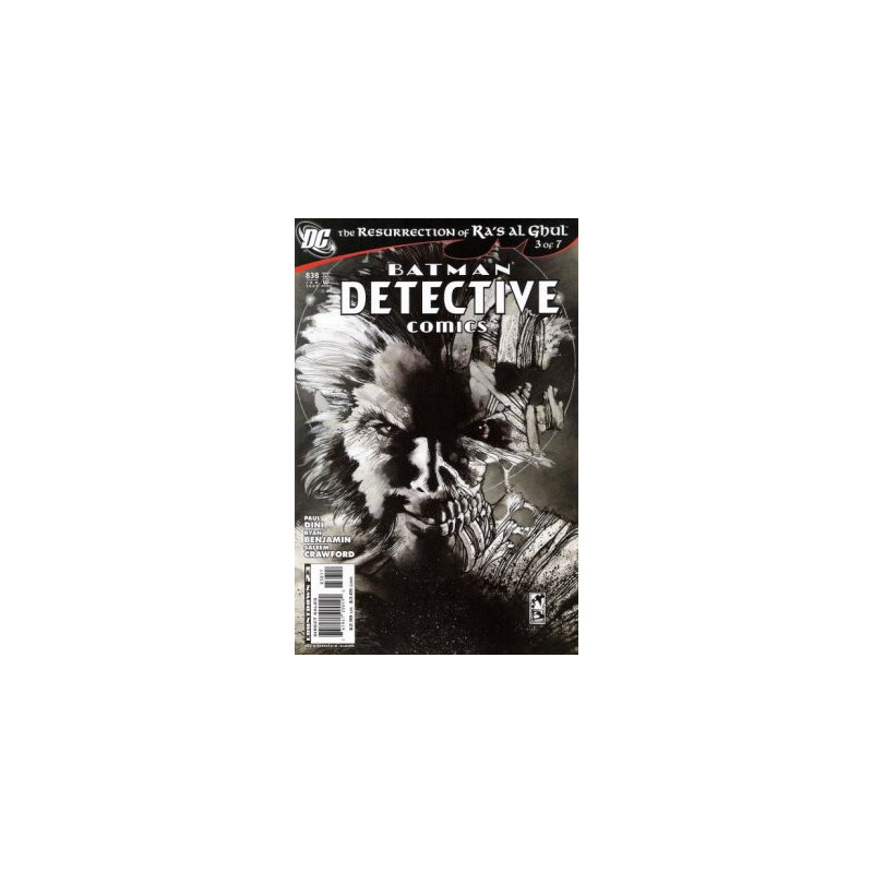 Detective Comics Vol. 1 Issue  838