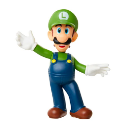 World of Nintendo - Super Mario - Luigi Spread Arms 2.5-inch Articulated Figure
