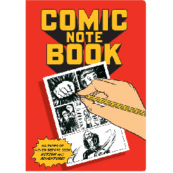 Comic Book Passport Sized Notebook