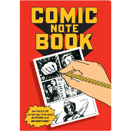 Comic Book Passport Sized Notebook