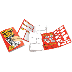 Comic Book Passport Sized Notebook