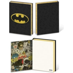 Batman - Bat Symbol - PVC Embellished A5 Premium Journal