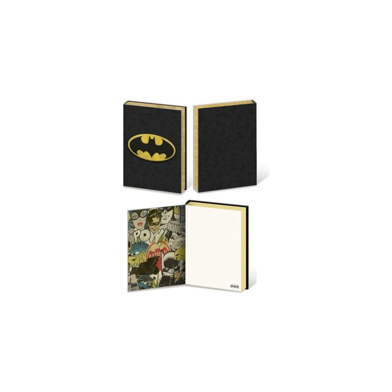 Batman - Bat Symbol - PVC Embellished A5 Premium Journal